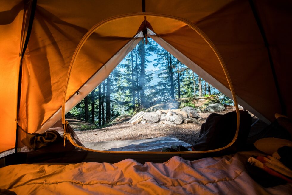 Tent in the wilderness