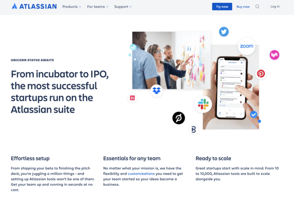 Atlassian screenshot