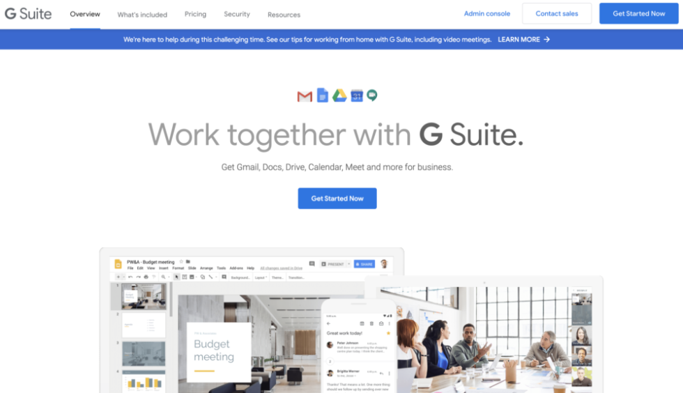 Gsuite Screenshot