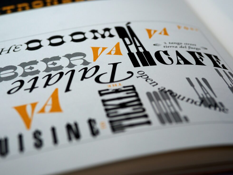 Wordmark typography